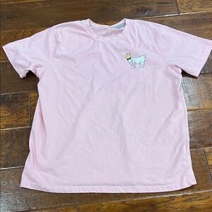 GOAT USA Pink Graphic T-Shirt